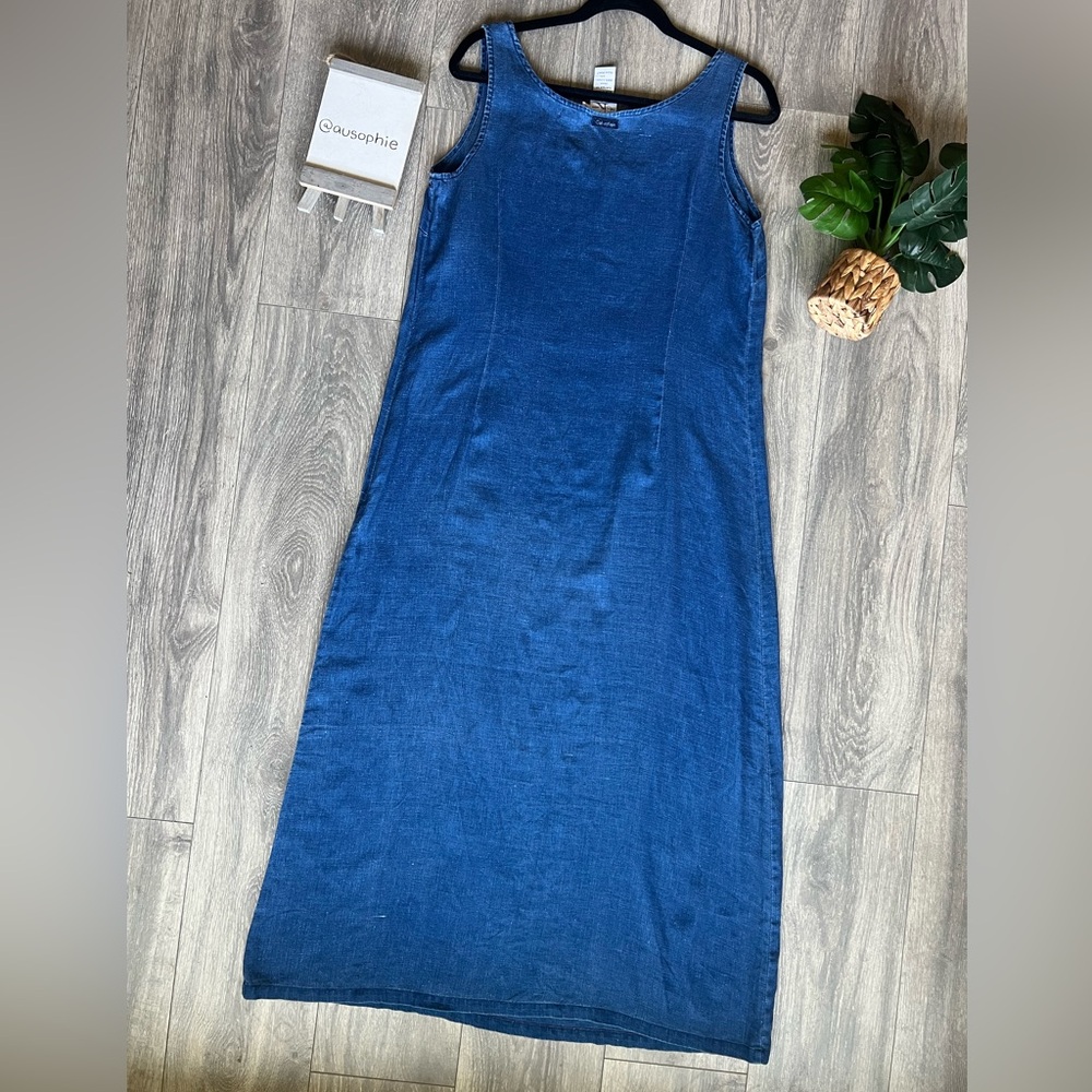 Calvin Klein Blue Midi Tank Dress - Picture 5 of 10